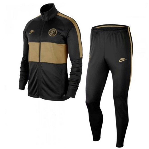 Chandal Del Inter Milan 2019-2020 Negro Oro